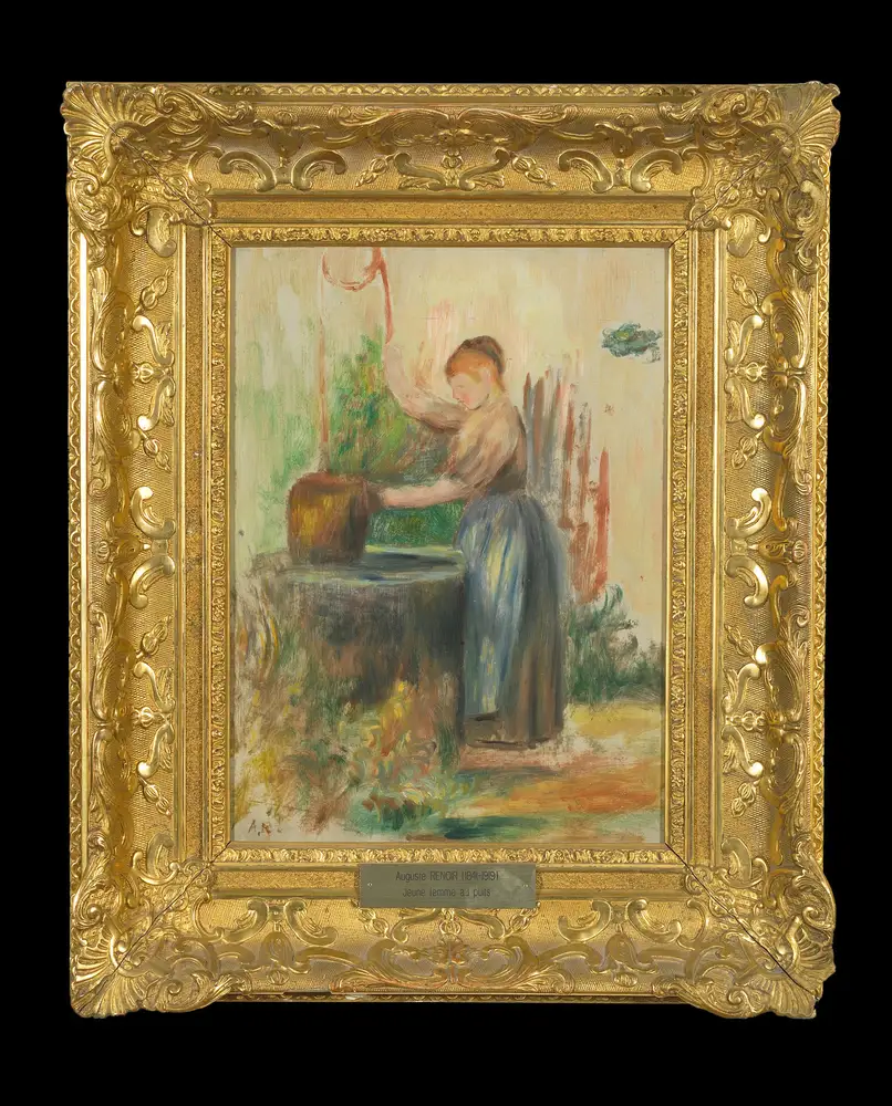 Jeune femme au puits